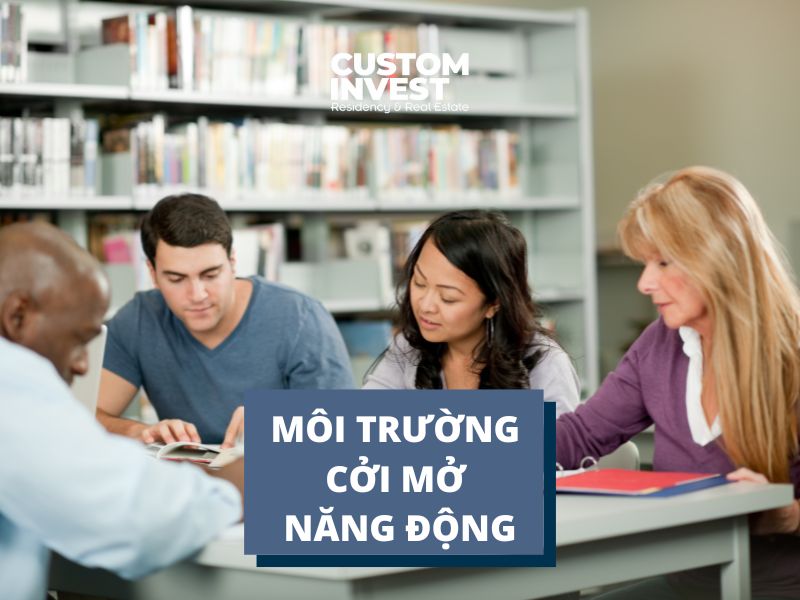 Môi trường giáo dục cởi mở và năng động