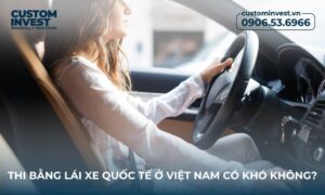 Thi bằng lái xe quốc tế ở Việt Nam