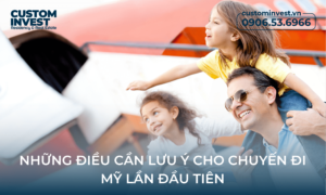 lần đầu đi Mỹ